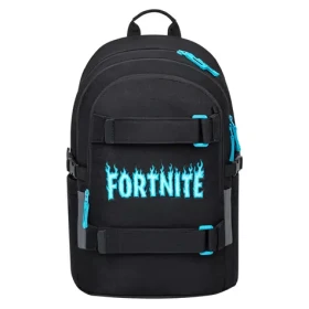 BAAGL Školní batoh Skate Fortnite Blue / 900 g / 15" notebook / YKK zipy / GRS