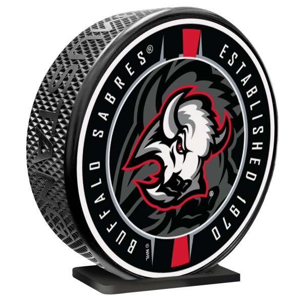 Mustang MEGA puk Buffalo Sabres NHL Goathead Ribbon