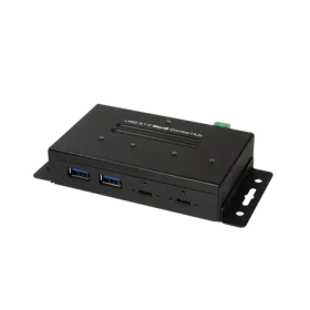 LogiLink UA0316 černá / Industriální USB hub / 2x USB-A 3.2 / 3x USB-C 3.2 (UA0316)