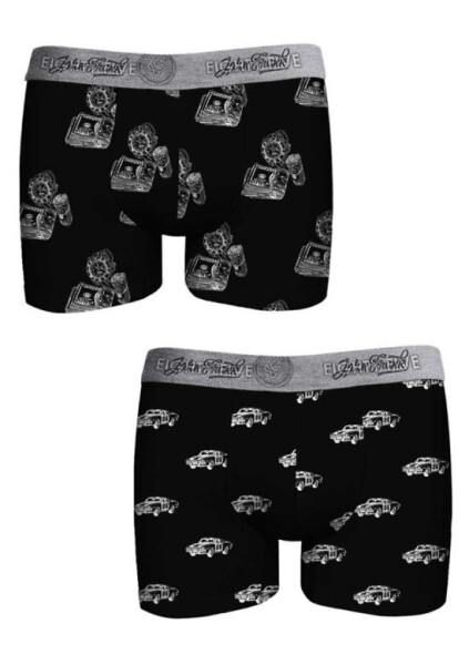Pánské boxerky John Frank JF2BEF37 2PACK