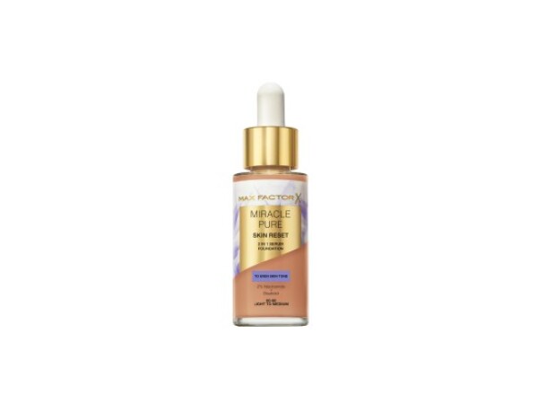 Max Factor 2v1 serum make-up Miracle Pure 60-80