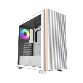 DarkFlash DS900WS bílá / Skříň / ATX/M-ATX/ITX / 4x ARGB ventilátor / tvrzené sklo / bez zdroje (DS900WS fans_white)