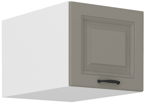 Horní skříňka Stilo 40 NAGU-36 1F Barva korpusu: Bílá, Barva dvířek: Clay Grey
