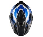 Adventure helma Nexx Y.Travl Primal blue/red - L / modrá