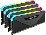 Corsair Vengeance RGB RT 128GB (4x32GB) 3600MHz černá / DDR4 / PC4-28800 / CL 18-22-22-42 / 1.35V / XMP2.0 (CMN128GX4M4Z3600C18)