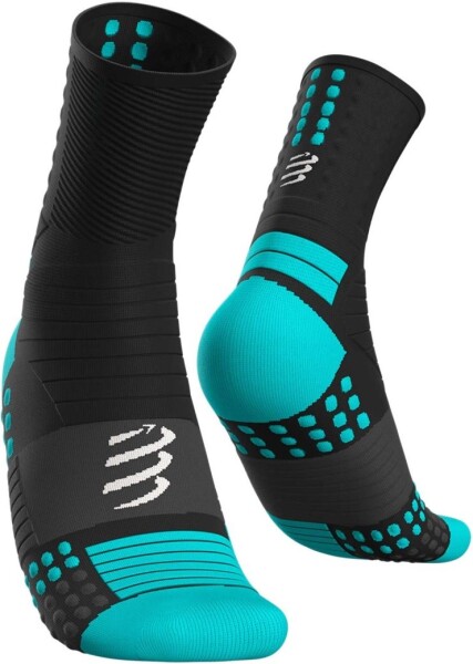 Běžecké kompresní ponožky Compressport Pro Marathon Socks - BLACK Velikost: T4