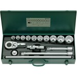 Wera 005440 Magnetická lišta B Deep 1 se sadou prodloužených nástrčných hlavic 8 ÷ 19 mm typ 8790 HMB Deep 3/8" (Sada 9 dílů) 05005440001