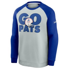 Nike Pánská mikina New England Patriots NFL GO PATS Throwback Crewneck Velikost: S