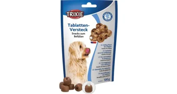 TRIXIE 25841 Skrýš na tablety - pamlsek k naplnění medikací 100 g (4011905258416)