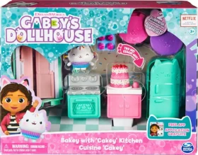 SPIN MASTER Gábinin kouzelný domek Deluxe kuchyňka s figurkou Dortě