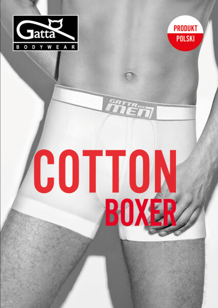 Pánské Boxerkyky - Boxerky Bavlněné - GATTA BODYWEAR černá XL