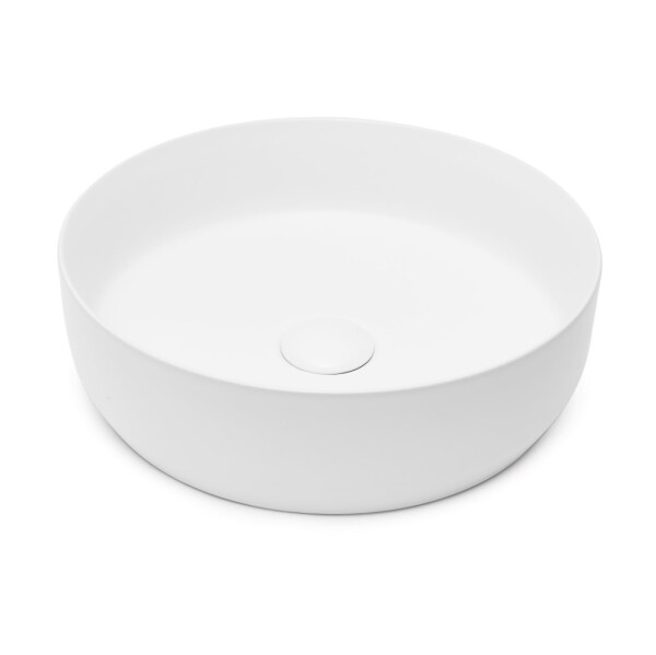 Umyvadlo na desku SAT Infinitio 39x39 cm mat bez otvoru pro baterii SATINF3939M SATINF3939M