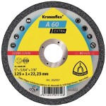 Klingspor A 60 Extra 262936 řezný kotouč rovný 115 mm 25 ks nerezová ocel, ocel