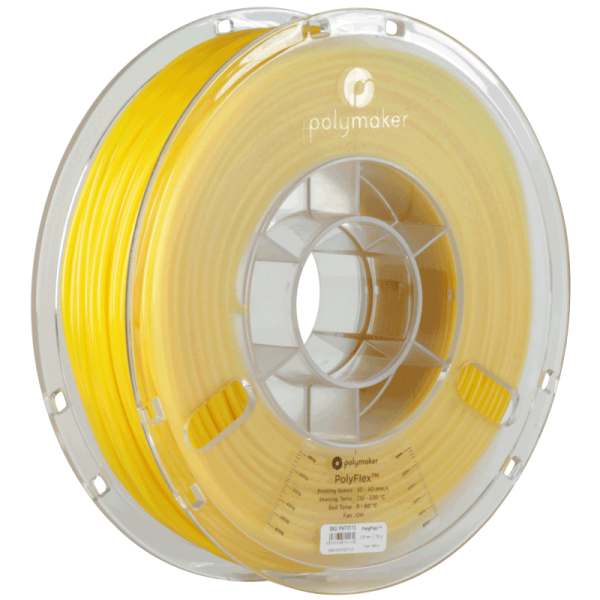 PolyFlex TPU-95A filament žlutý 1,75 mm Polymaker 750 g