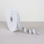 Bella Rose Sametová stuha 1 cm – Grey (10 m), šedá barva, textil