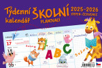 Stolní kalendář 2026 Helma - Týdenní školní plánovací