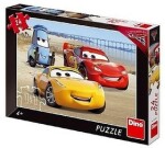 Auta 3 - Na pláži: puzzle 24 dílků - Dino