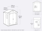 KETER MANOR domek 6x5DD