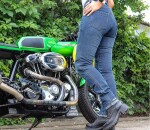 Dámské džíny Trilobite Downtown 2.0 monolayer Aaa blue (Prodloužené) - 32 / modrá