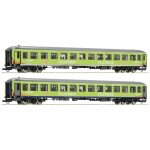 Roco 74030 3dílná sada průběžných vozů ICE 1 Redesign 2005 značky DB-AG Třída 1, třída Avmz 801.0, třída 2, třída Bvmz 8