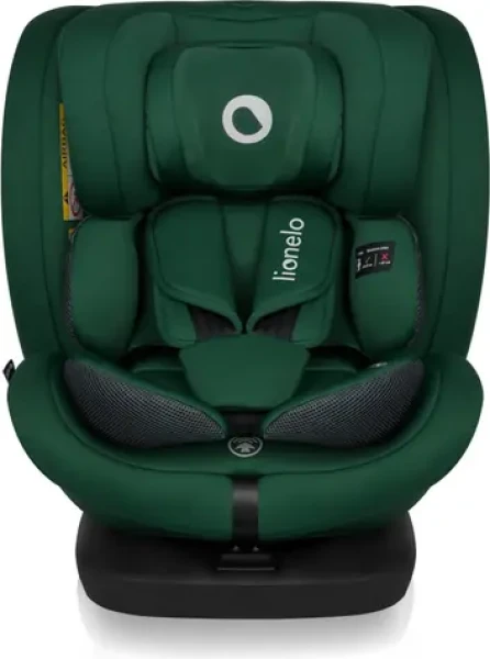 LIONELO Autosedačka Bastiaan i-Size Green Forest / Výška 40-150 cm / ISOFIX, Top Tether / Otočení 360° (LO-BASTIAAN I-SIZE GREEN FOREST)