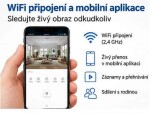 Drobná WiFi kamera s 2K rozlišením a dlouhou výdrží - MW3