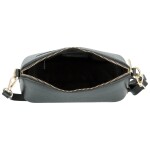 Módní dámská kožená crossbody kabelka Jurina new, černá