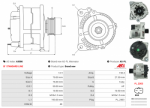 Alternátor A3086