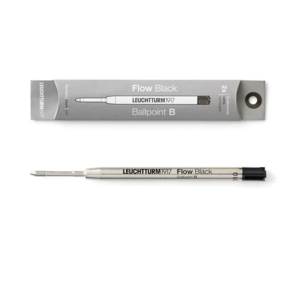 Náplň Drehgriffel Nr. 1 Black Ballpoint B (2 kusy)