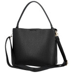 Luxusní dámská koženková kabelka do ruky Candice, černá