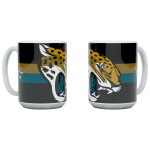 Hrnek Jacksonville Jaguars NFL Triple Logo Jumbo (450 ml)