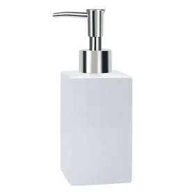 Spirella QUADRO dávkovač mýdla bílý / porcelán / 300 ml (7610583001535)