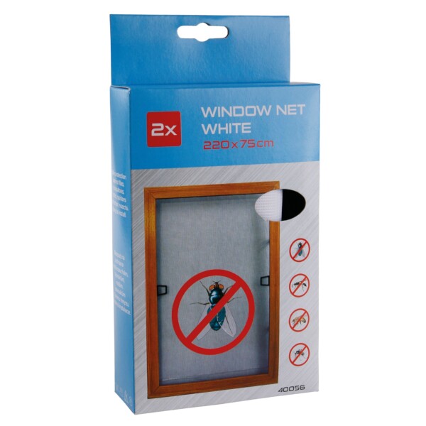LEVIOR 40056 Balkonová síť proti hmyzu 220 x 75cm, bílá