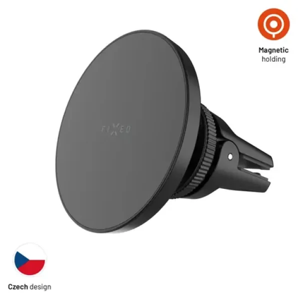 FIXED MagCircle černá / Držák do auta / Magnetický / MagSafe / Do ventilace (FIXMC-V-BK)