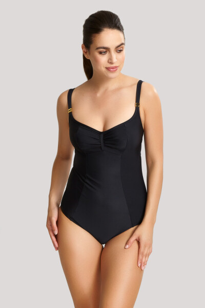 Jednodílné plavky Swimwear Anya Riva Balconnet Swimsuit black SW1300 80GG
