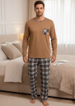 Pyžamo Regina 488 long/r M-XL Z25/26 pánské modrá M