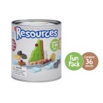 Taksa Toys Stavebnice Resources - Fun Pack (36 dílků)