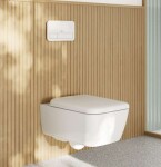 VILLEROY & BOCH - Skyla Závěsné WC se sedátkem SoftClosing, TwistFlush, DirectFlush, CeramicPlus, alpská bílá 4682CLR1