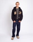 Carhartt WIP Hooded WIP Sweat Jacket Black stone washed M