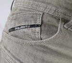 Pánské džíny na moto Trilobite Parado doublelayer Aaa slim fit light grey level 2 - 42 / šedá