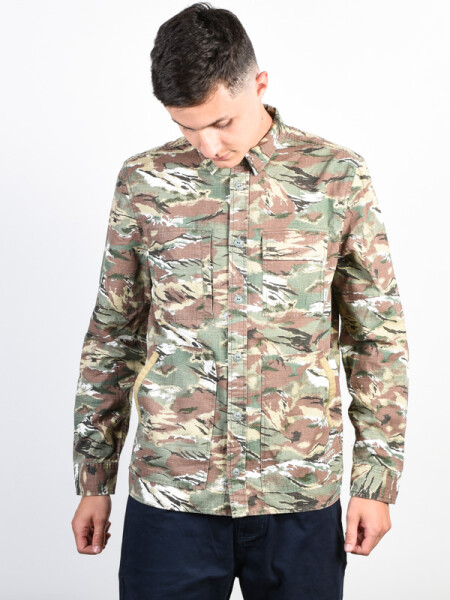 Element BATTLEFIELD SAWTOOTH CAMO pánská košile s dlouhým rukávem - M