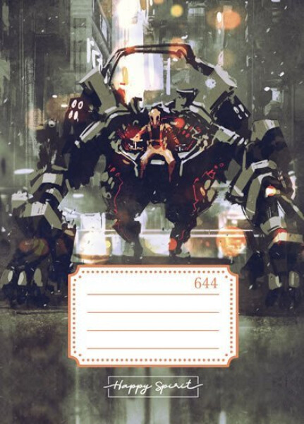 Školní sešit 644 Robot - Sešity