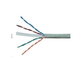UTP kabel PlanetElite, Cat6, drát, PVC, Dca, šedý, 305m EDF_1045767