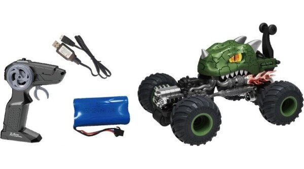 RC kaskadérské auto zelené 1:16