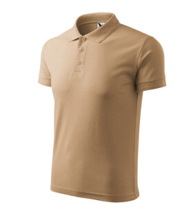Pique Polo polokošile pánská písková 3XL