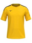 Mizuno Pánské tričko Tee Cyber Yellow - Fotbalový dres Mizuno MZNRB Tee P2EAB55045 Velikost textilu: M