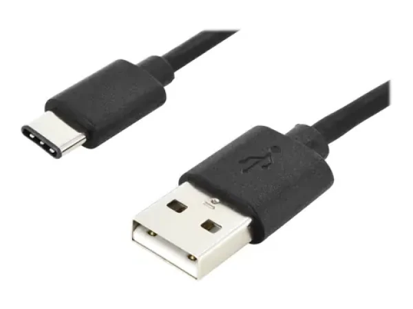 Digitus USB kabel USB-C - USB-A černý / USB kabel / USB 2.0 / 480 Mbit/s / 1,8 m (AK-300154-018-S)