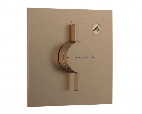 HANSGROHE - DuoTurn E Sprchová baterie pod omítku, kartáčovaný bronz 75617140