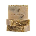 Almara Soap Přírodní mýdlo Intimní, žlutá barva, béžová barva