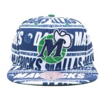 Mitchell & Ness Pánská kšiltovka Dallas Mavericks NBA Meat Paper Snapback - Tyrkysová